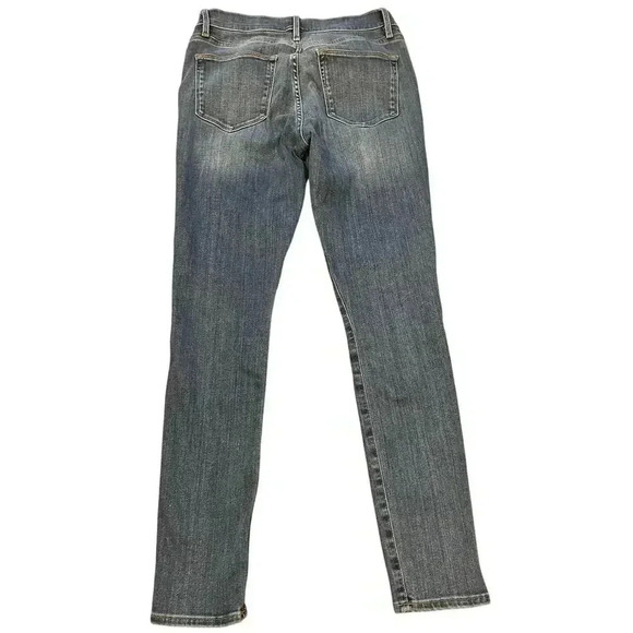 Frame Denim Le High Skinny Size 29 Poe Medium Wash Mid Rise Stretch Casual Crop - Picture 6 of 12